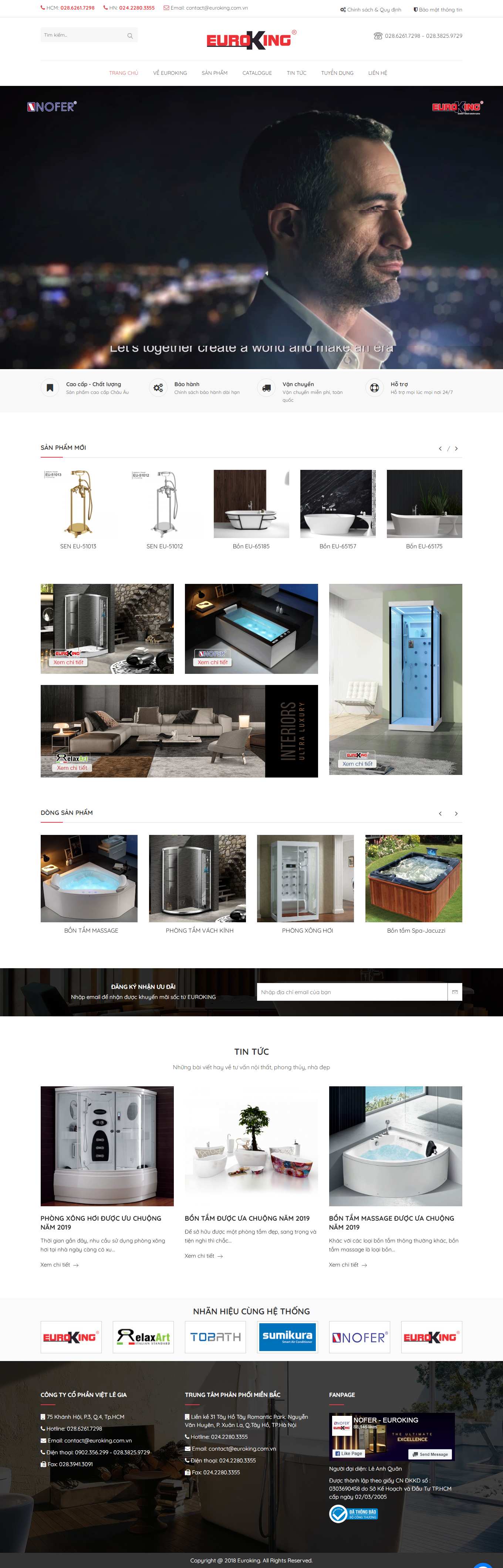 Thiết kế Web phú yên euroking.com.vn