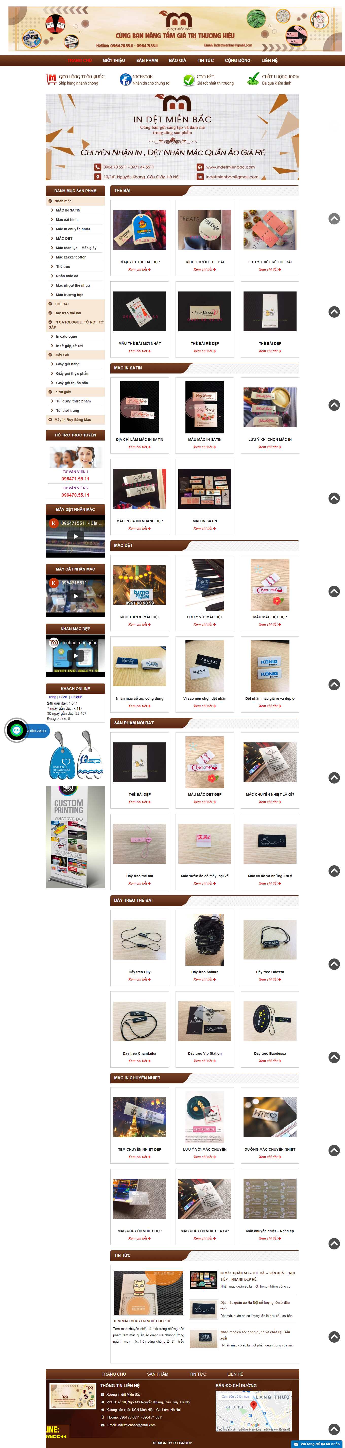 Thiết kế Web phú yên indetmienbac.com