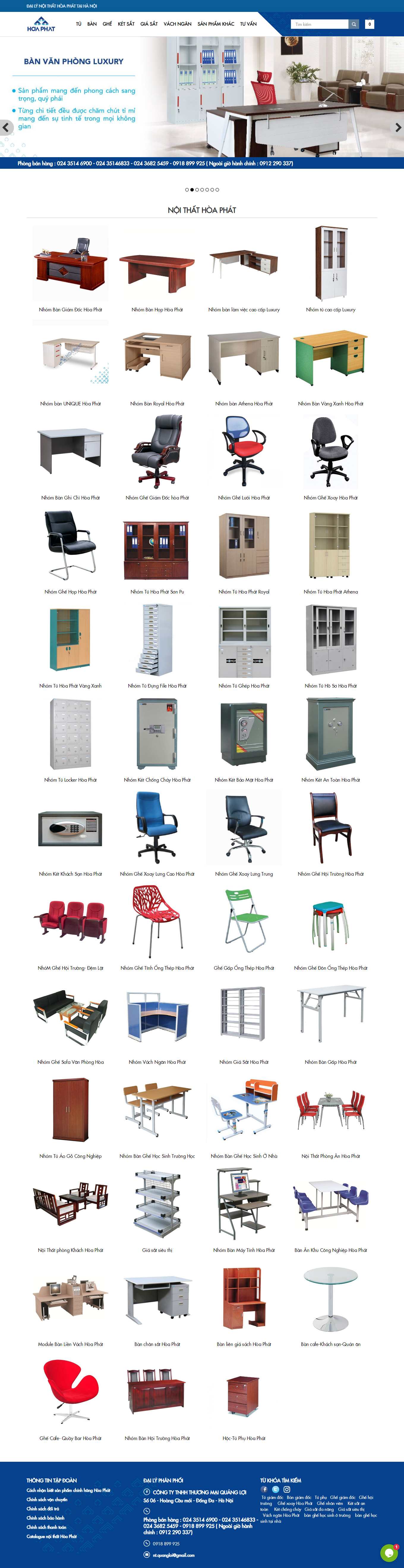 Thiết kế Web quảng nam noithathoaphat360.com