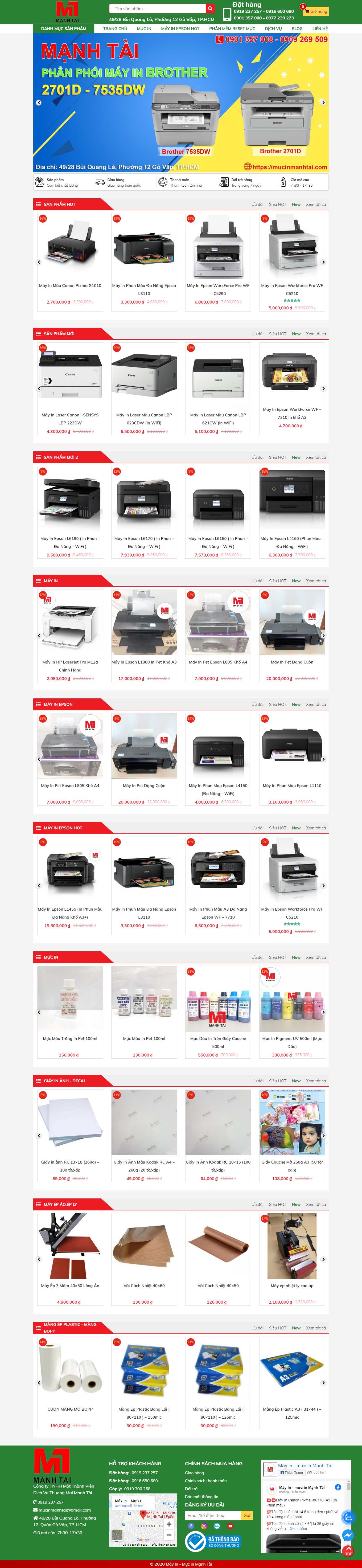 Thiết kế Web quảng nam mucinsaigon.com