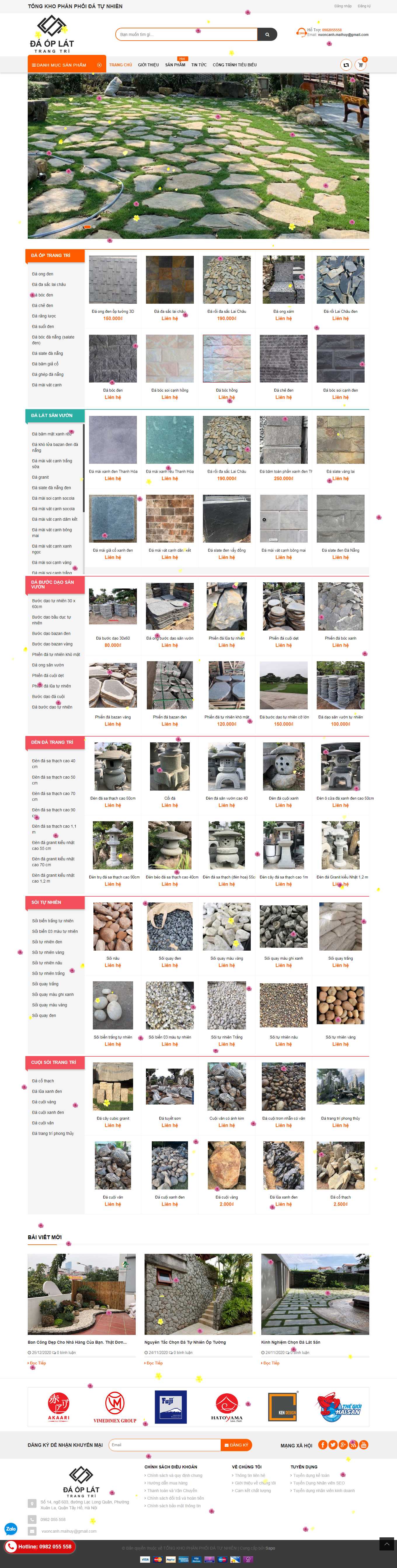 Thiết kế Web quảng ninh khodaoplattunhien.com.vn