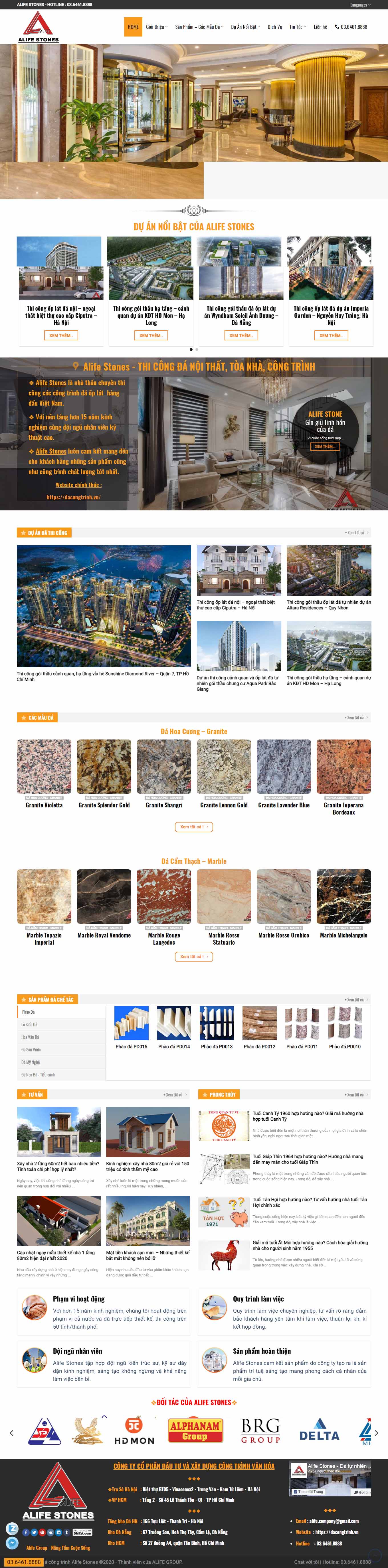 Thiết kế Web quảng ninh dacongtrinh.vn