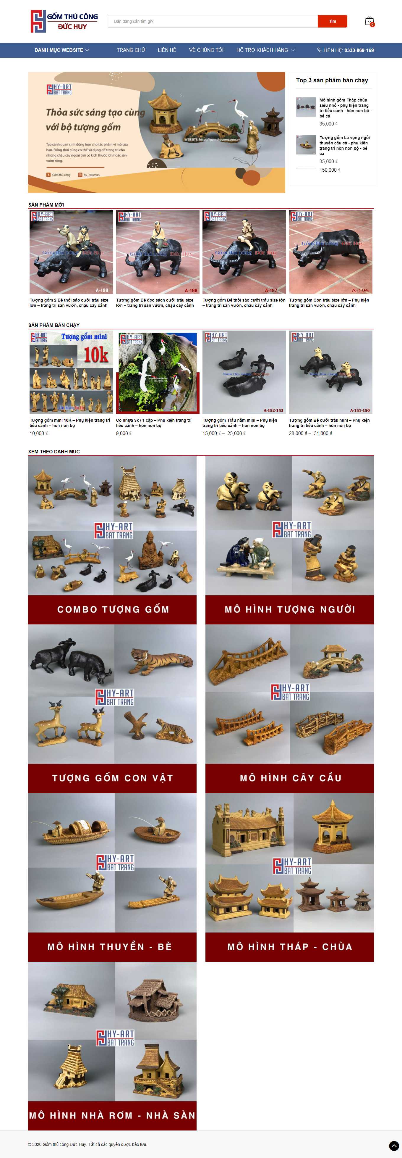 Thiết kế Web quảng trị gomthucong.com.vn