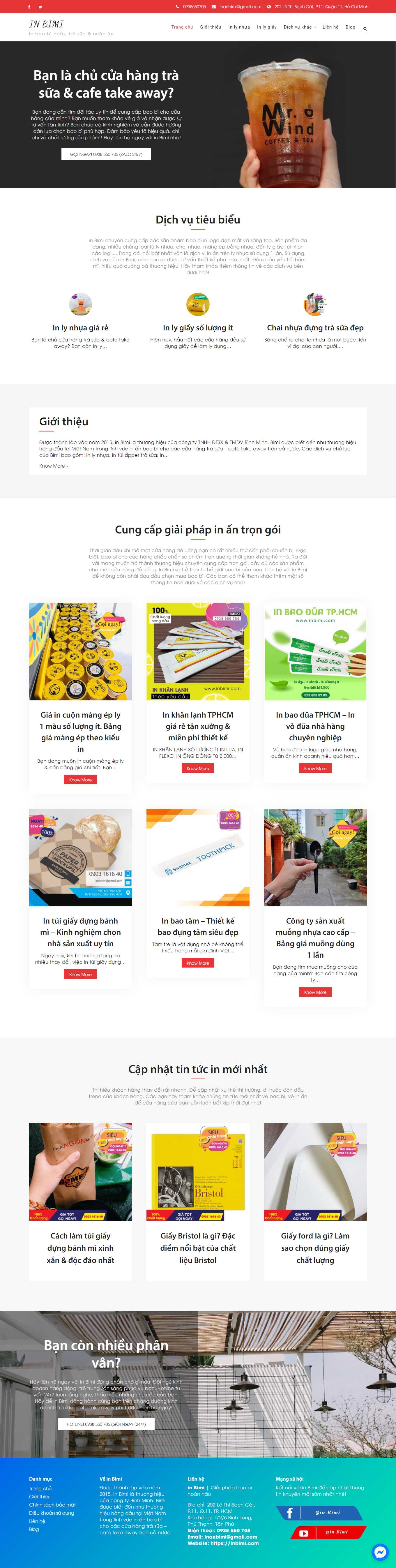 Thiết kế Web sóc trăng inbimi.com