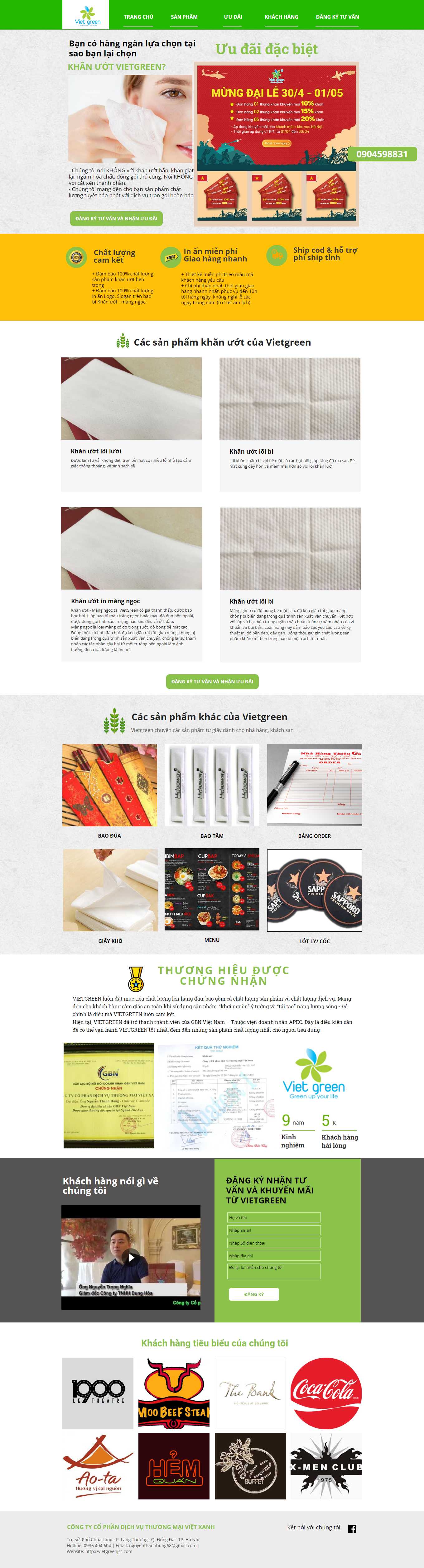 Thiết kế Web sóc trăng khangiayuot.vietgreenjsc.com