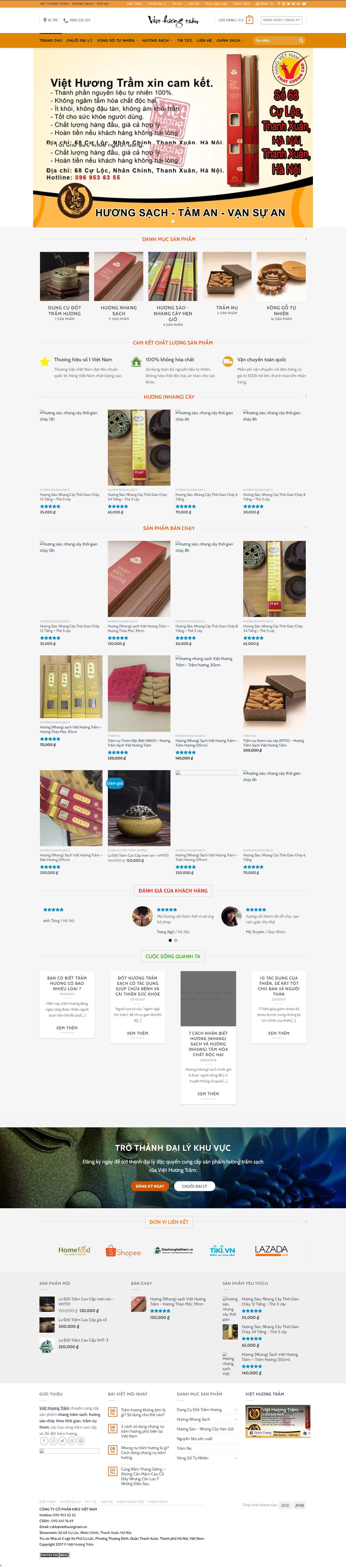 Thiết kế Web sơn la viethuongtram.vn