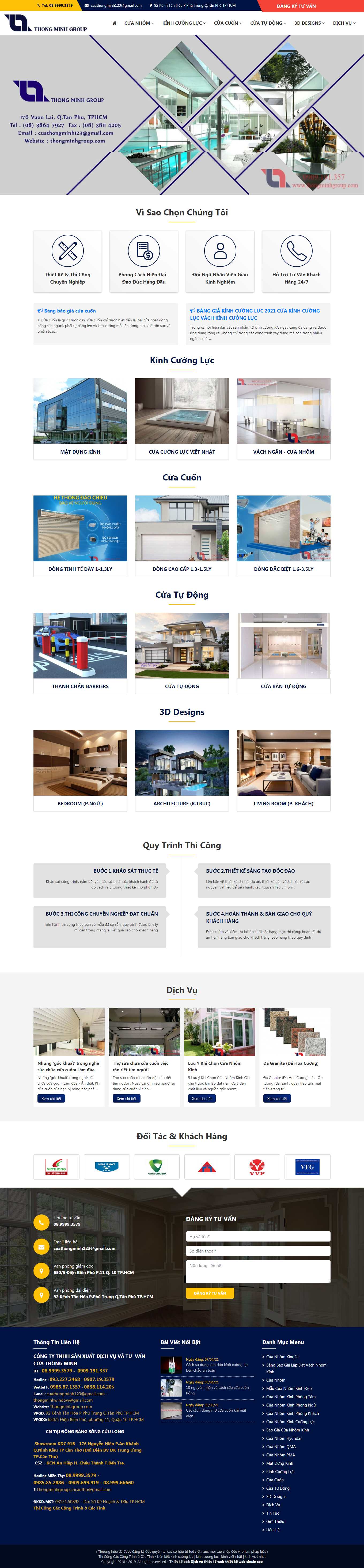 Thiết kế Web tây ninh thongminhgroup.com