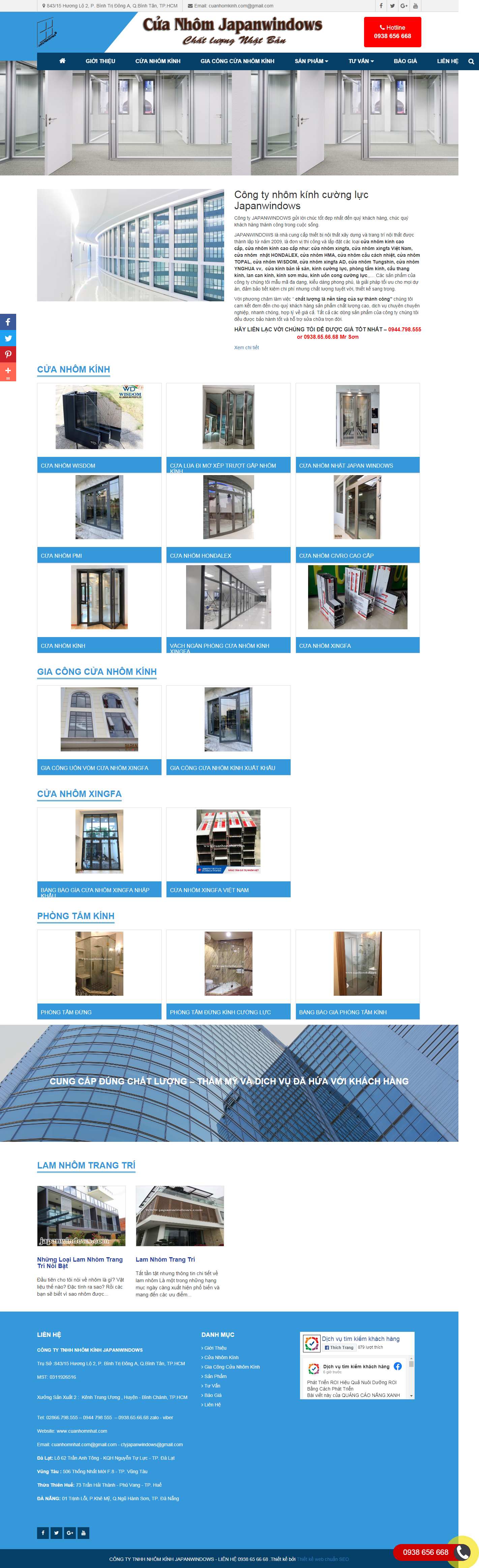 Thiết kế Web tây ninh cuanhomnhat.com