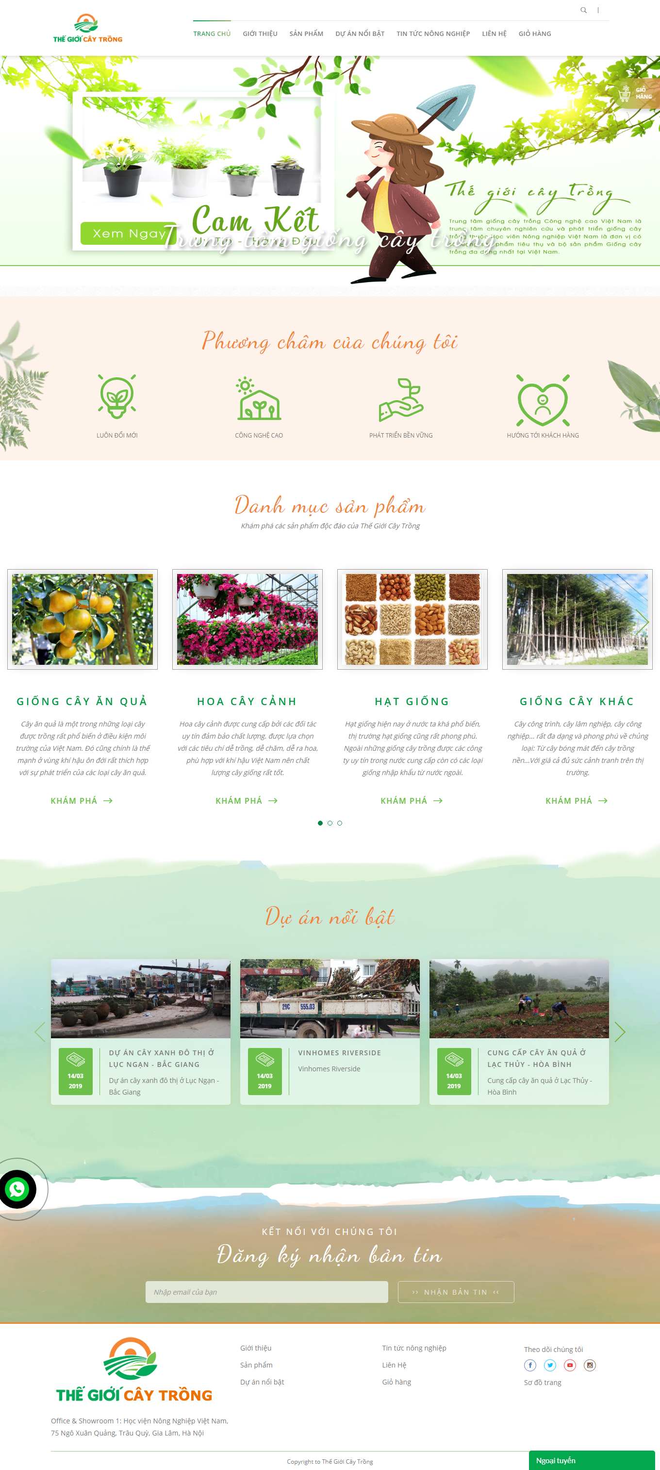 Thiết kế Web tây ninh thegioicaytrong.vn
