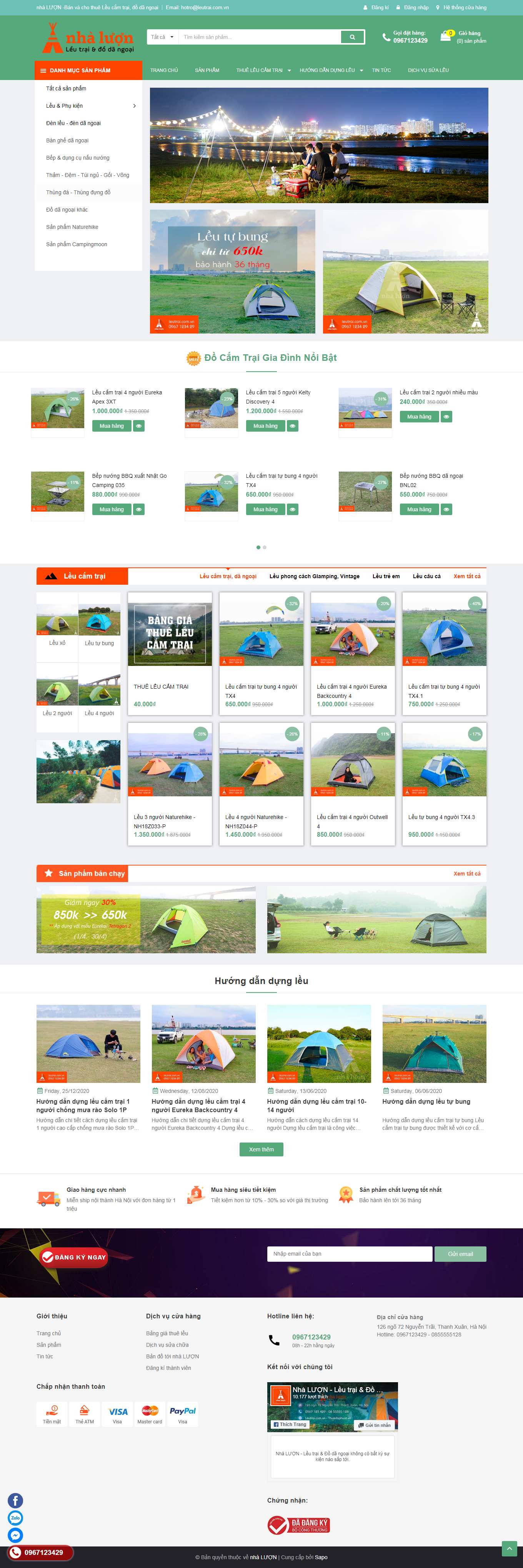 Thiết kế Web thái bình leutrai.com.vn