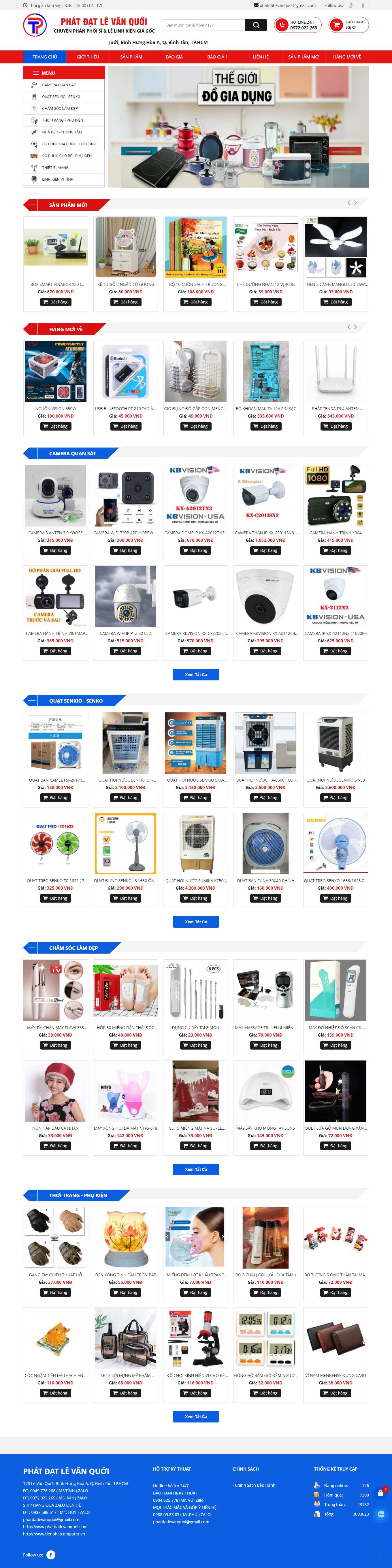 Thiết kế Web thái nguyên phatdatlevanquoi.com.vn