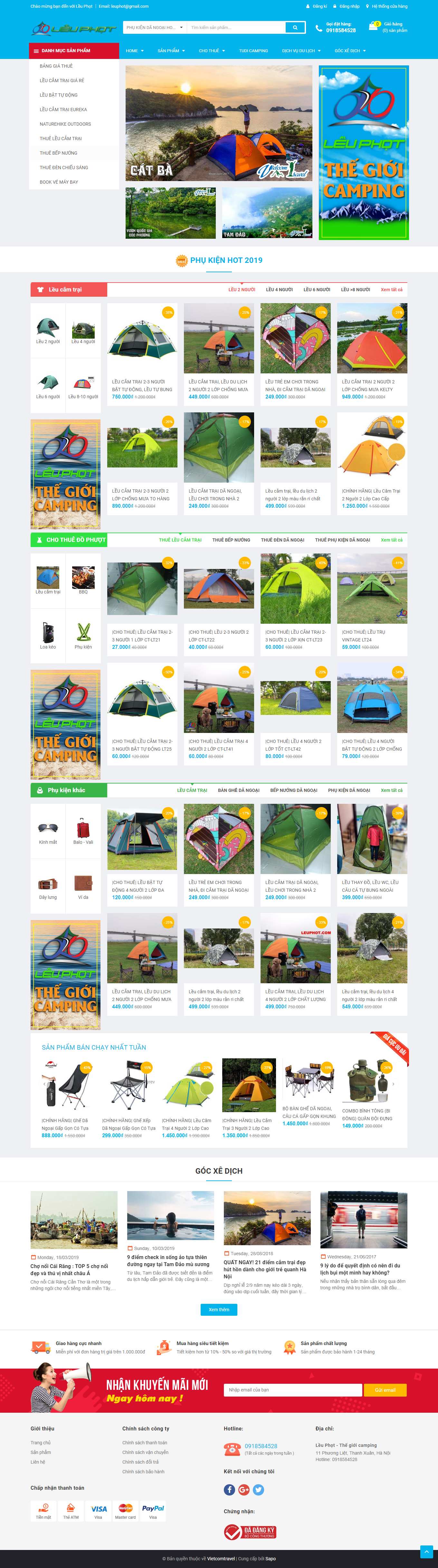 Thiết kế Web thái nguyên leuphot.com