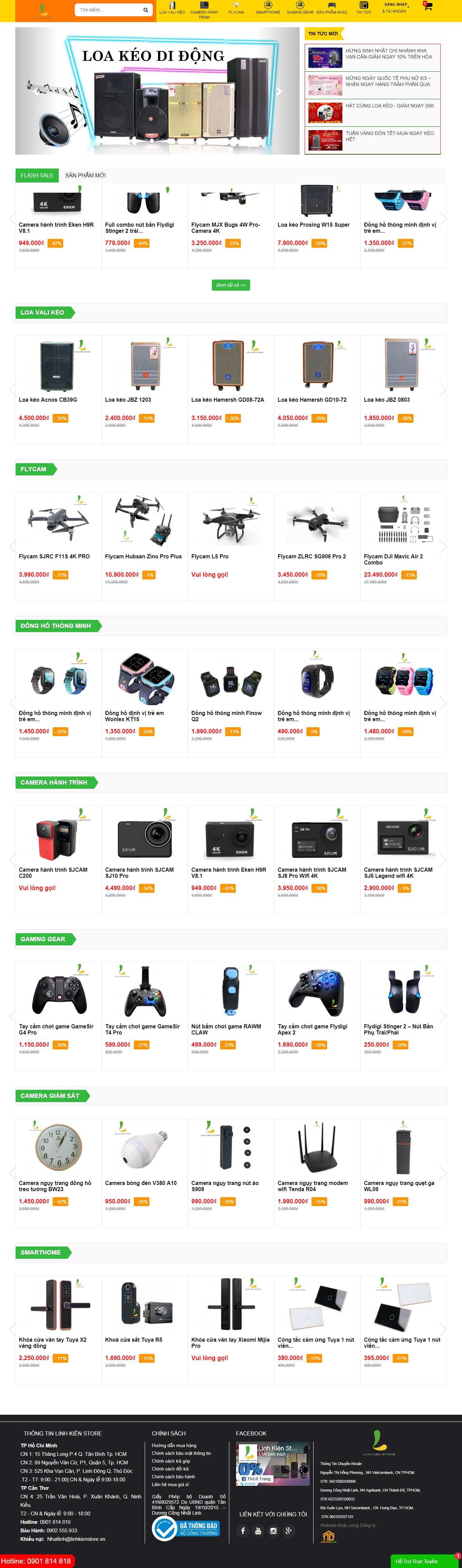 Thiết kế Web thừa thiên huế linhkienstore.vn