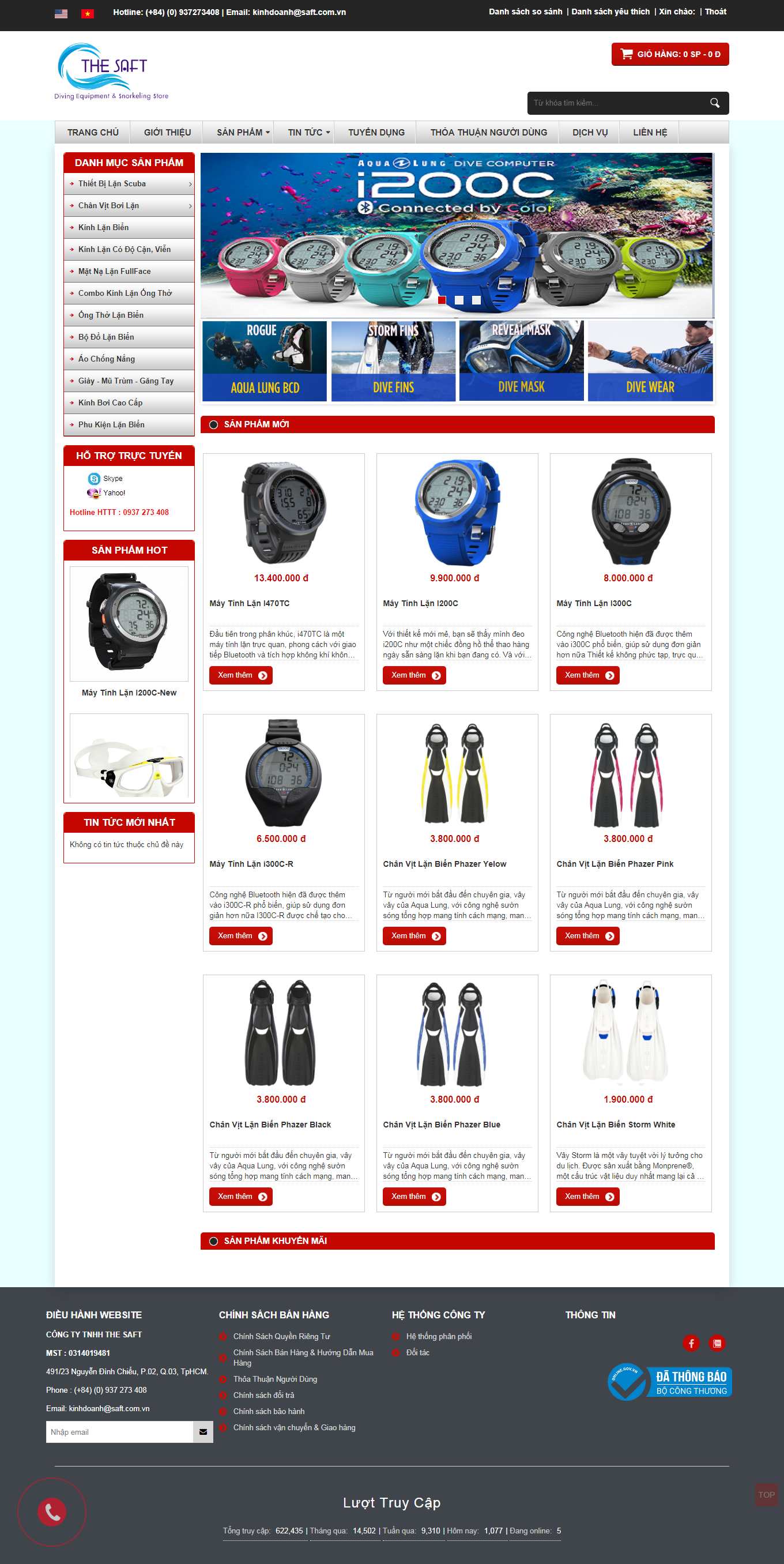 Thiết kế Web thừa thiên huế saft.com.vn