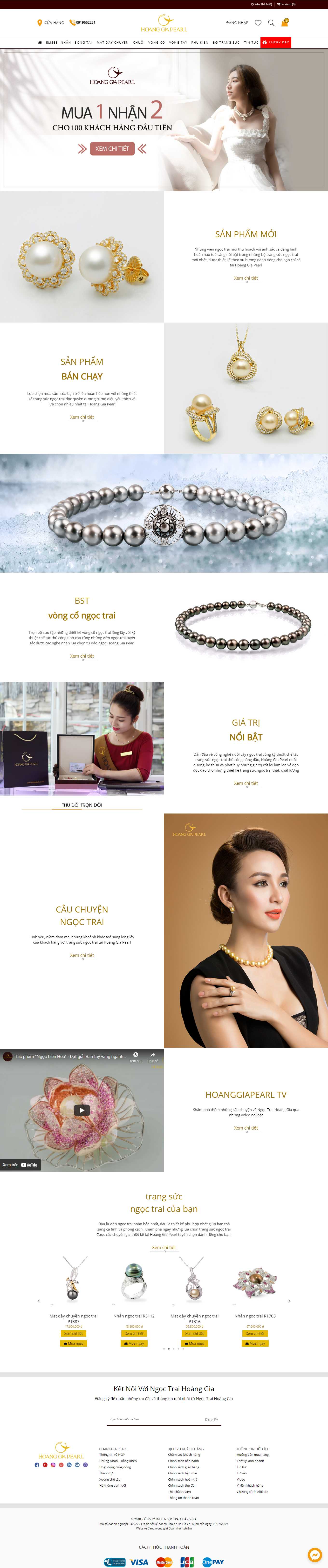 Thiết kế Web trà vinh ngoctraihoanggia.com