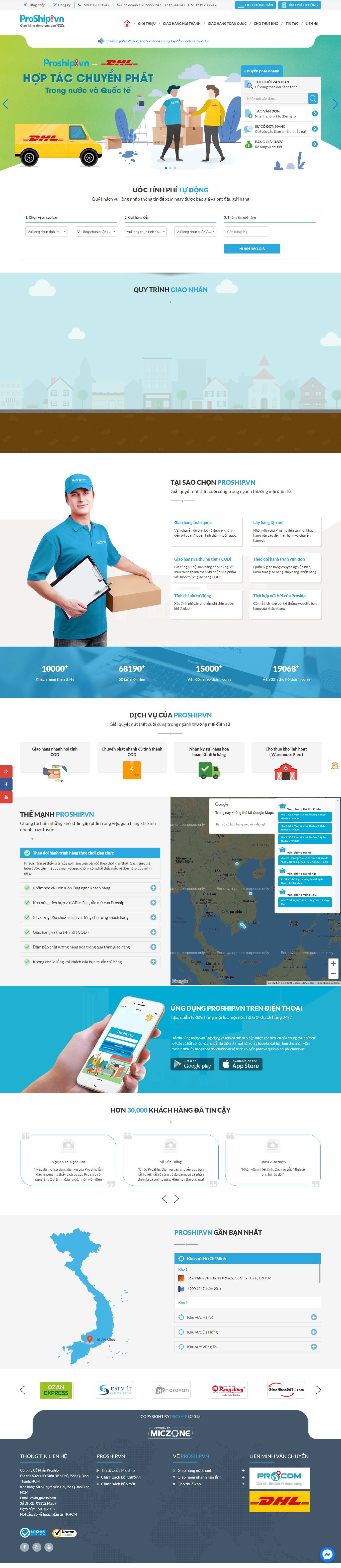 Thiết kế Web vĩnh long proship.vn