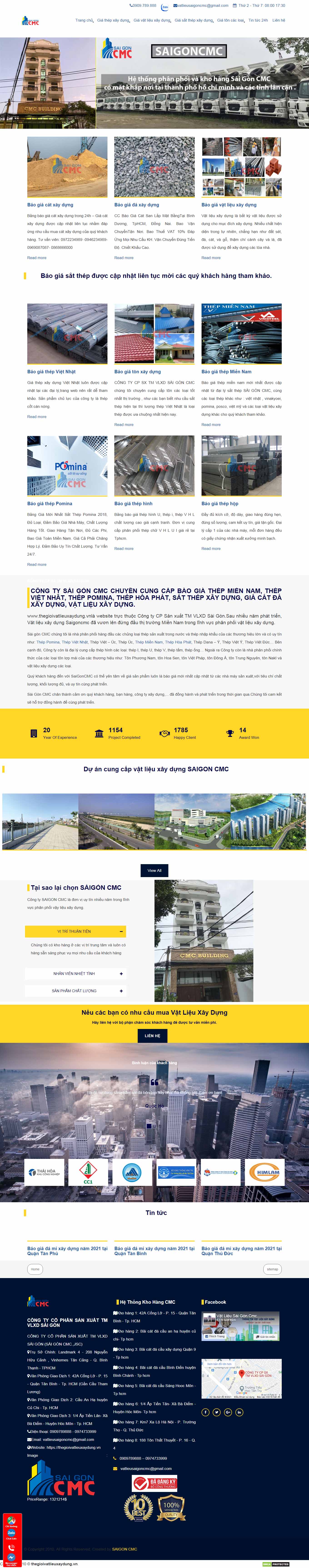 Thiết kế Web vĩnh long thegioivatlieuxaydung.vn