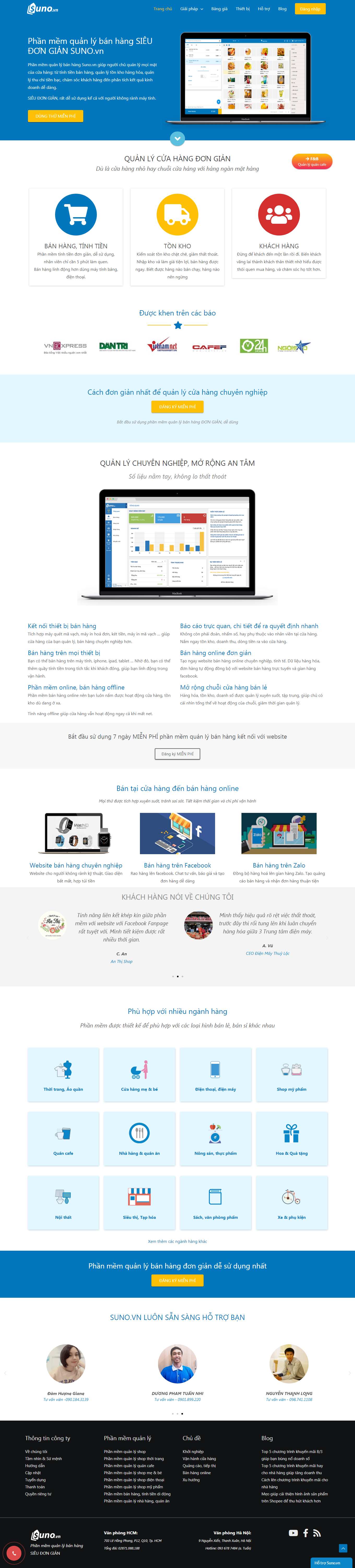 Thiết kế Web vĩnh phúc suno.vn