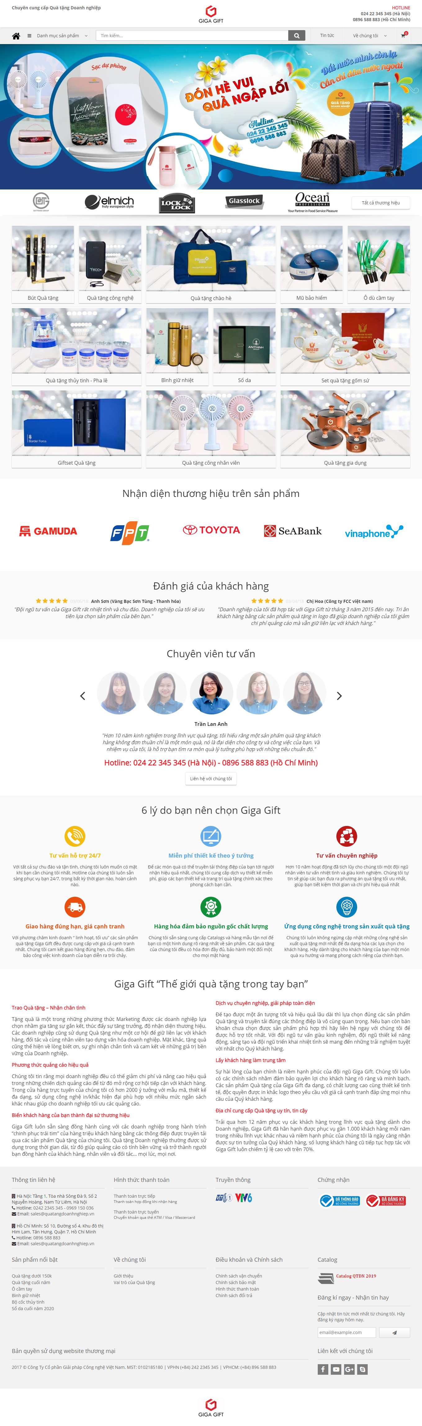 Thiết kế Web yên bái quatangdoanhnghiep.vn