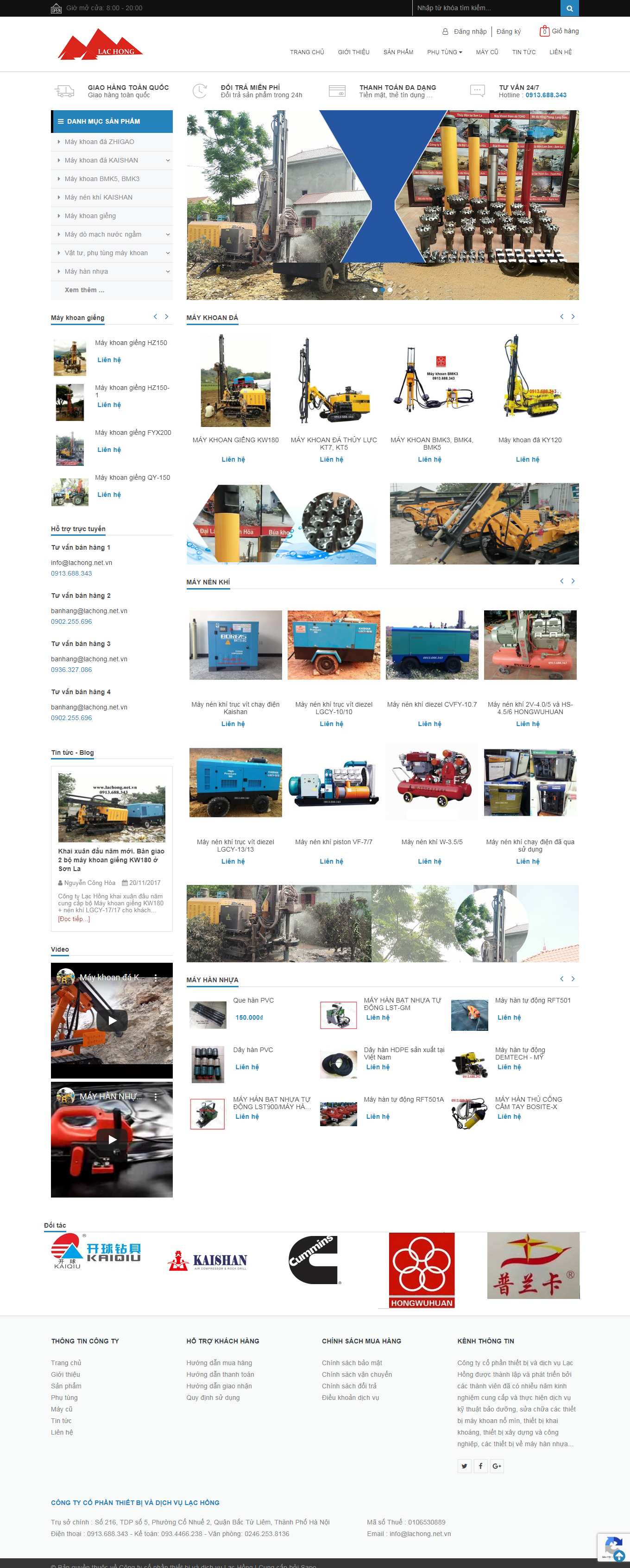 Thiết kế Web quận 1 lachong.net.vn