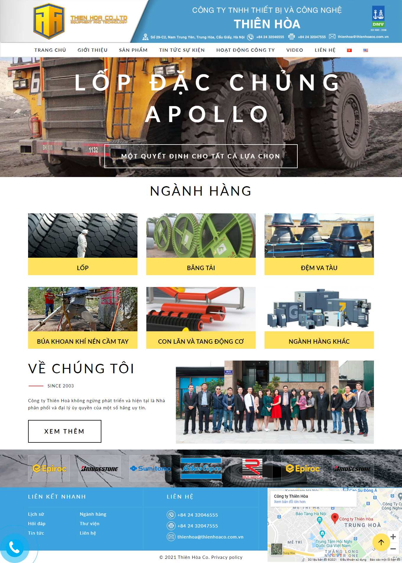 Thiết kế Web quận 1 thienhoaco.com.vn