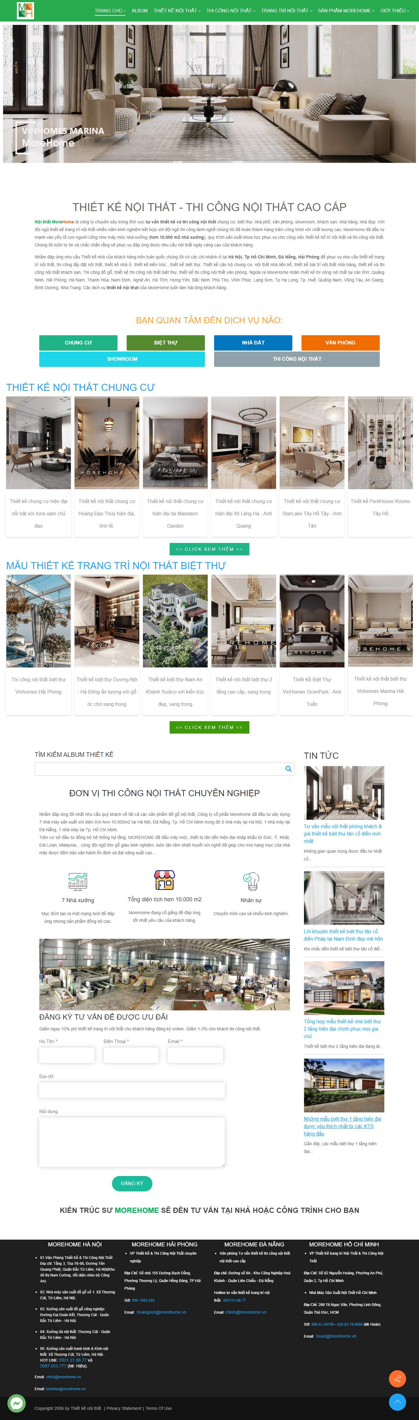 Thiết kế Web quận 7 thietkenoithat.com