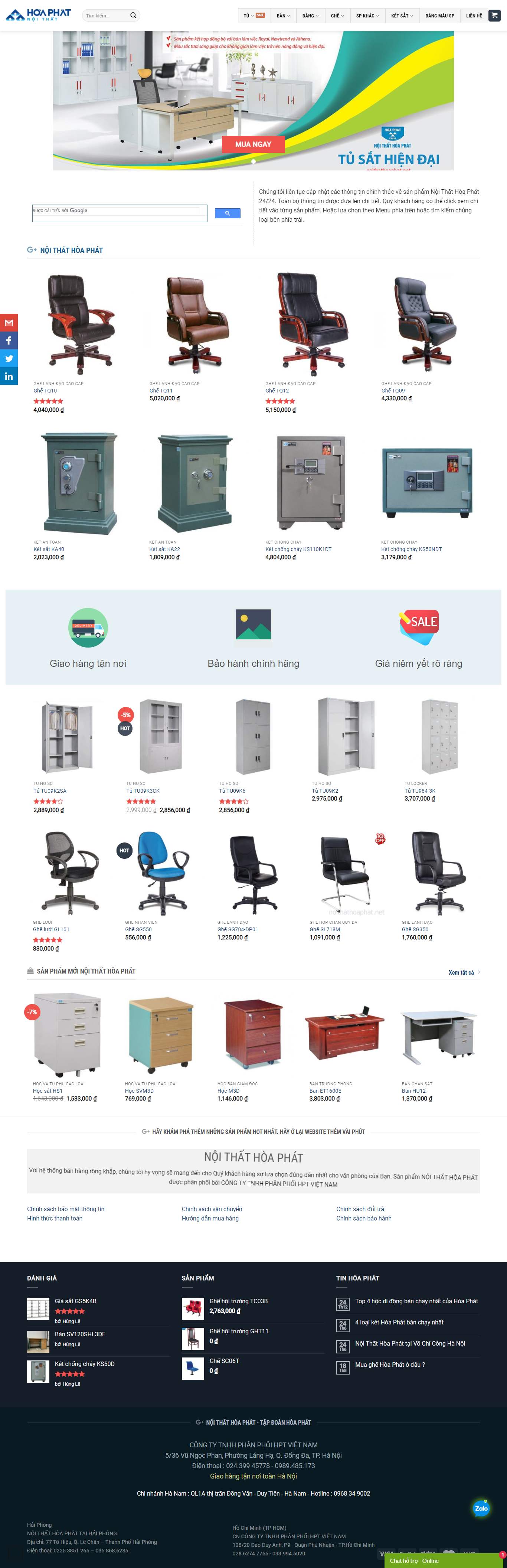 Thiết kế Web quận 5 noithathoaphat.net