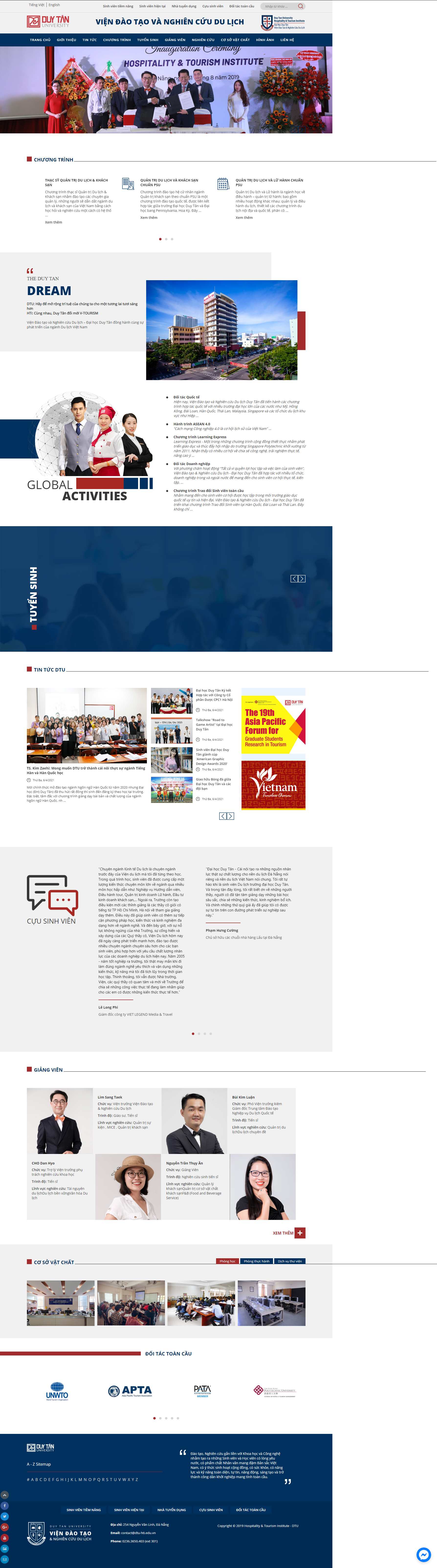 Thiết kế Web quận 3 dtu-hti.edu.vn