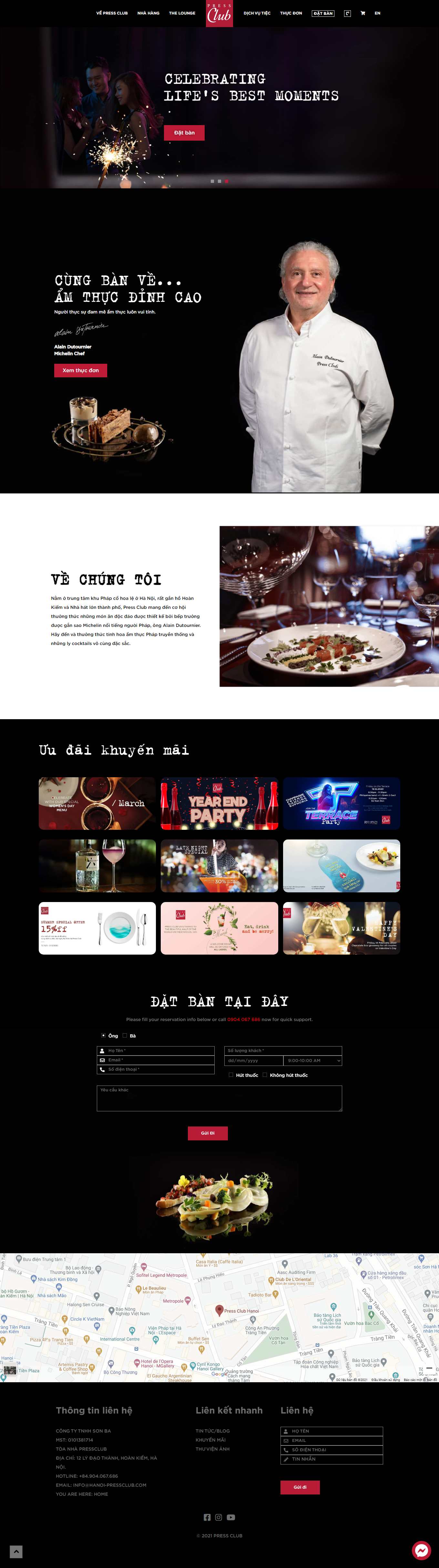 Thiết kế Web quận 3 hanoi-pressclub.com
