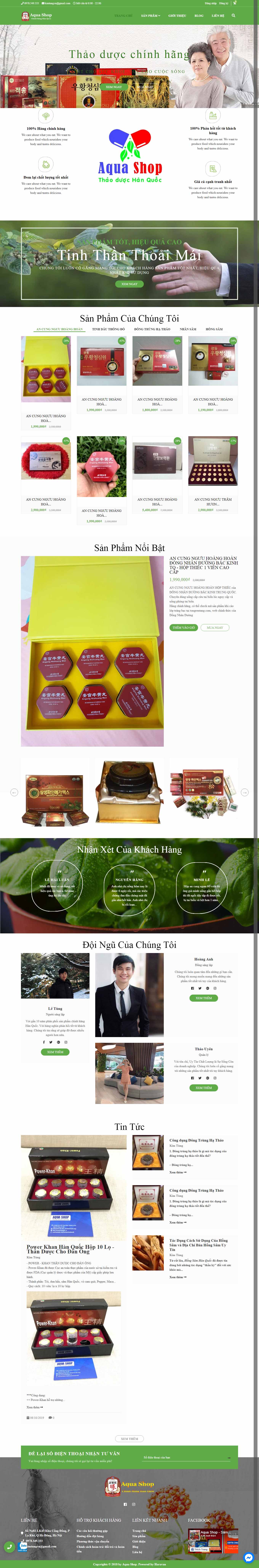 Thiết kế Web quận 4 thaoduochanquoc.vn