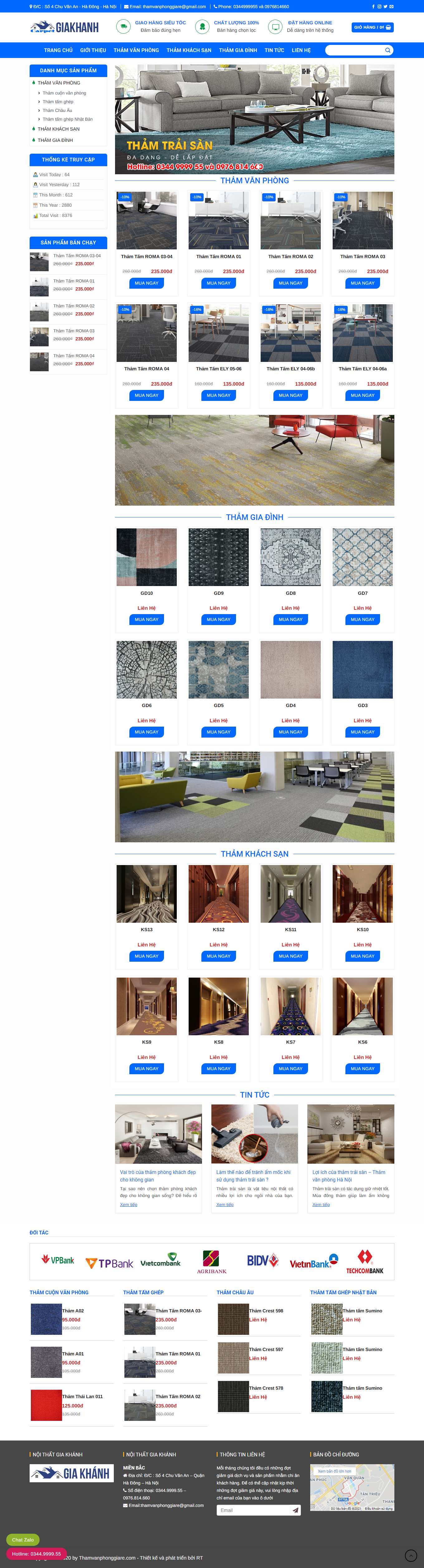 Thiết kế Web quận 6 thamvanphonggiare.com