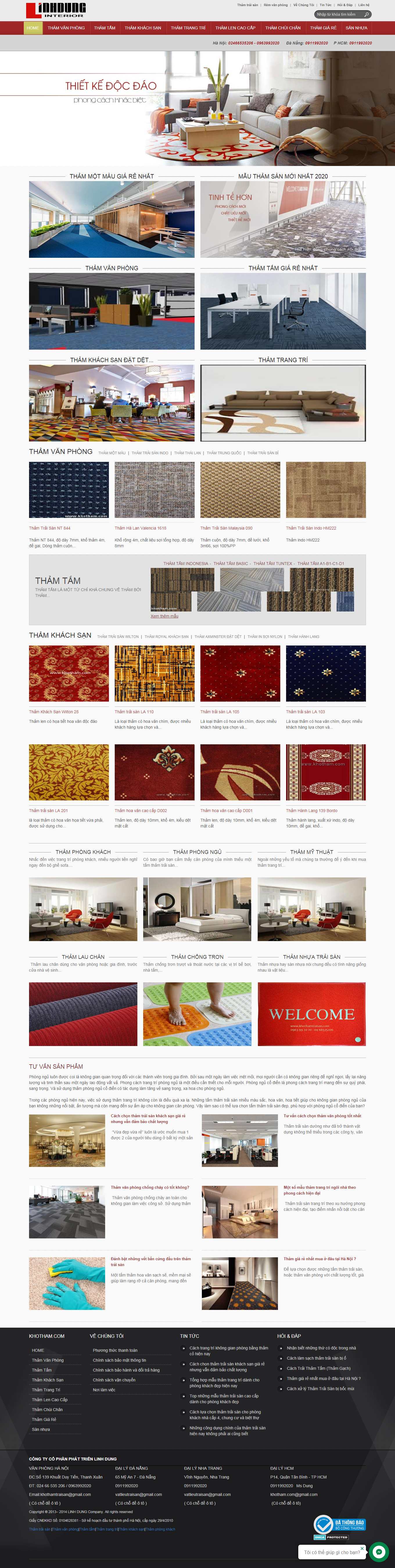 Thiết kế Web quận 6 khotham.com