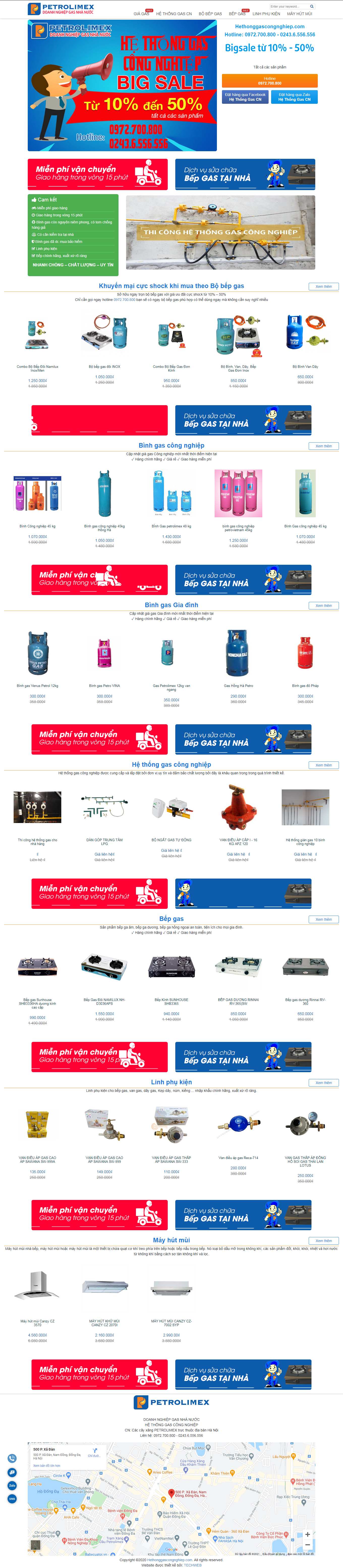 Thiết kế Web quận 7 hethonggascongnghiep.com