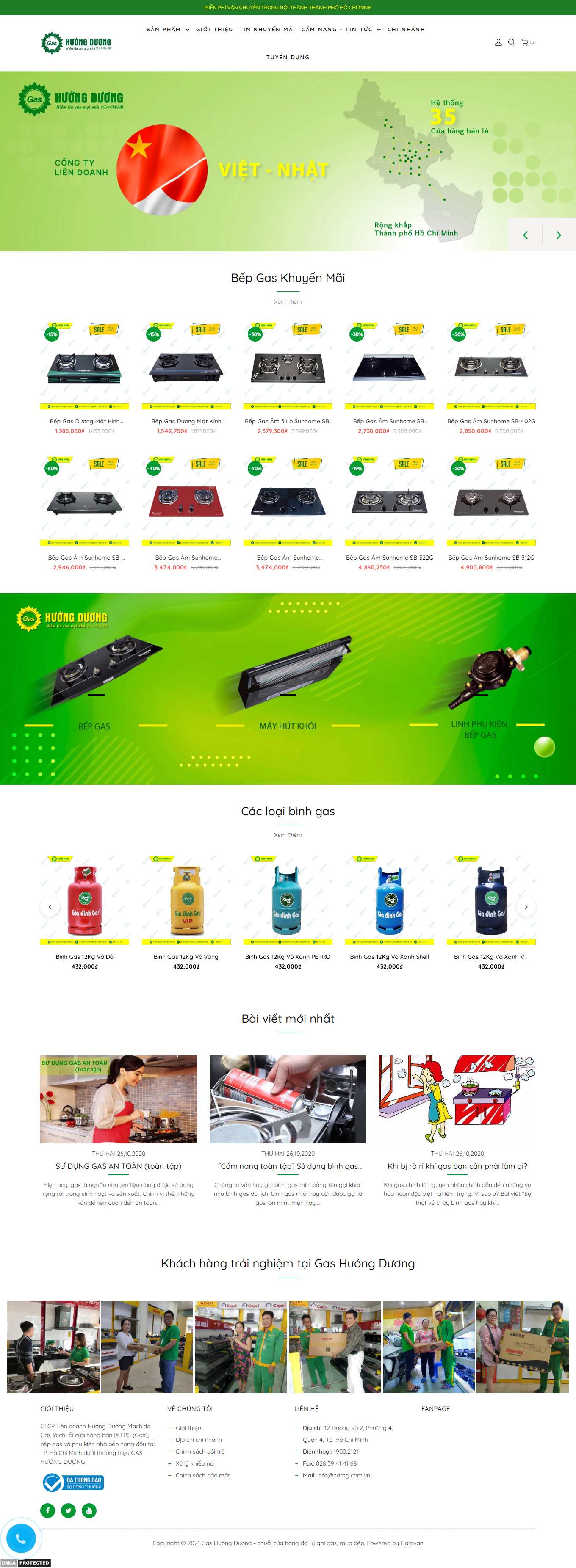 Thiết kế Web quận 9 gashuongduong.vn