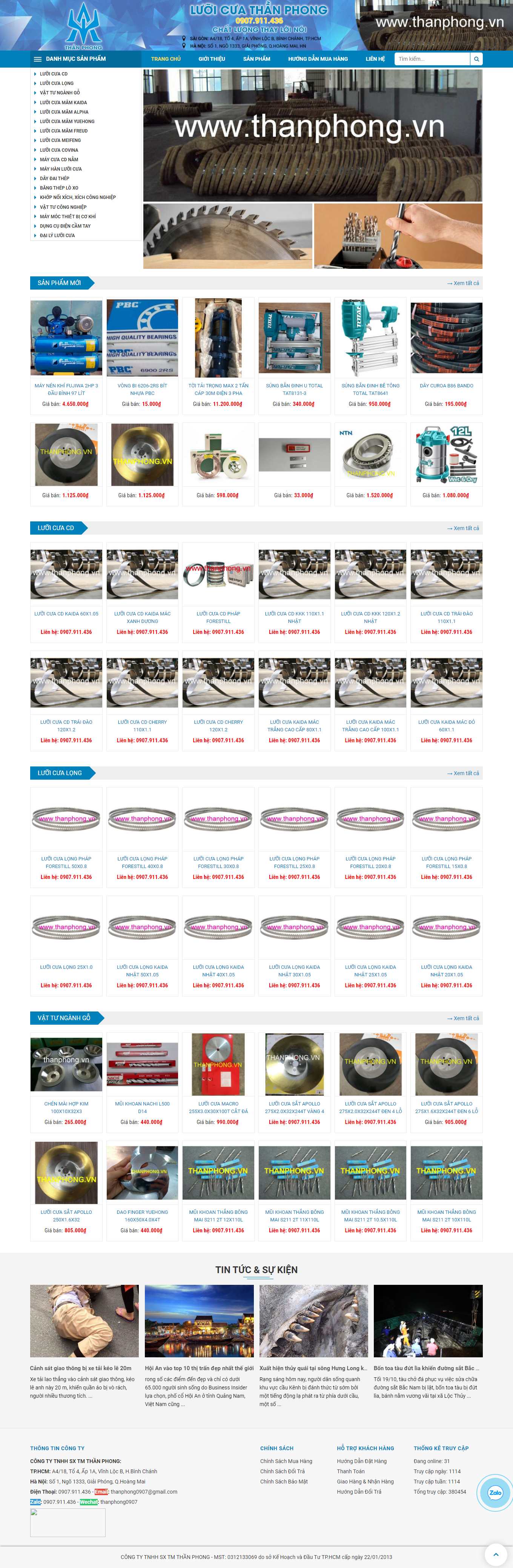 Thiết kế Web quận 9 thanphong.vn