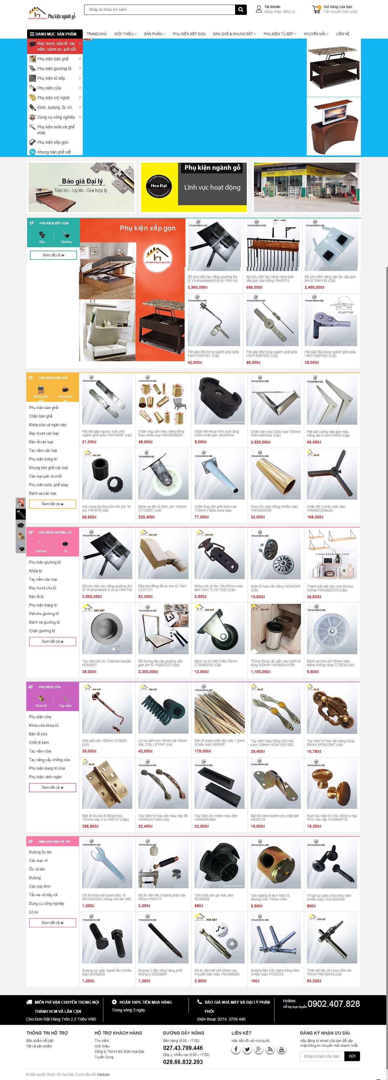 Thiết kế Web quận 9 phukiennganhgo.com