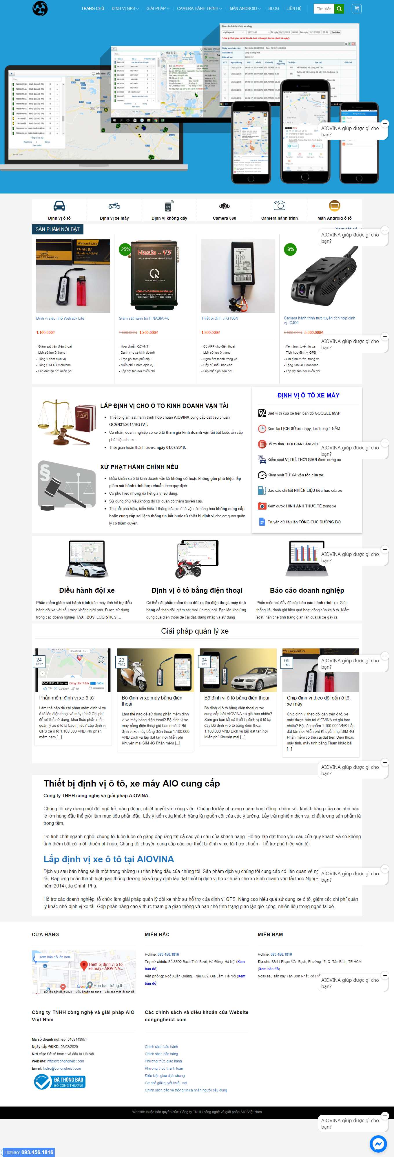 Thiết kế Web quận bình tân congngheict.com