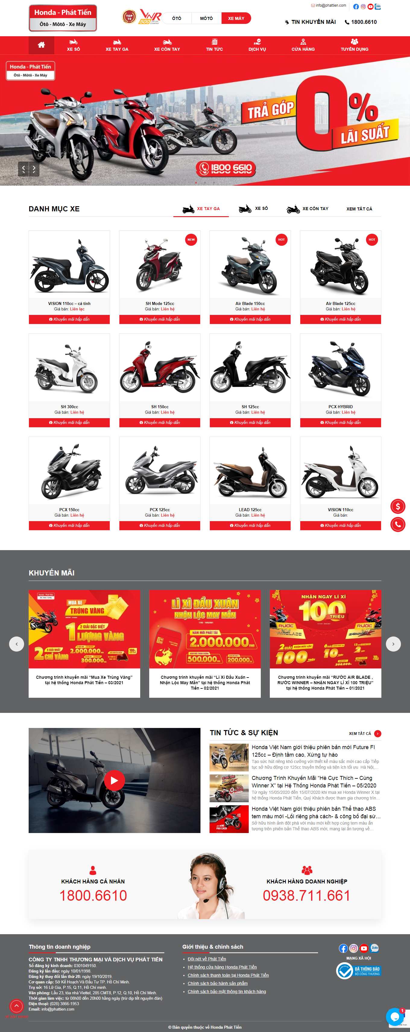 Thiết kế Web quận bình thạnh phattien.com