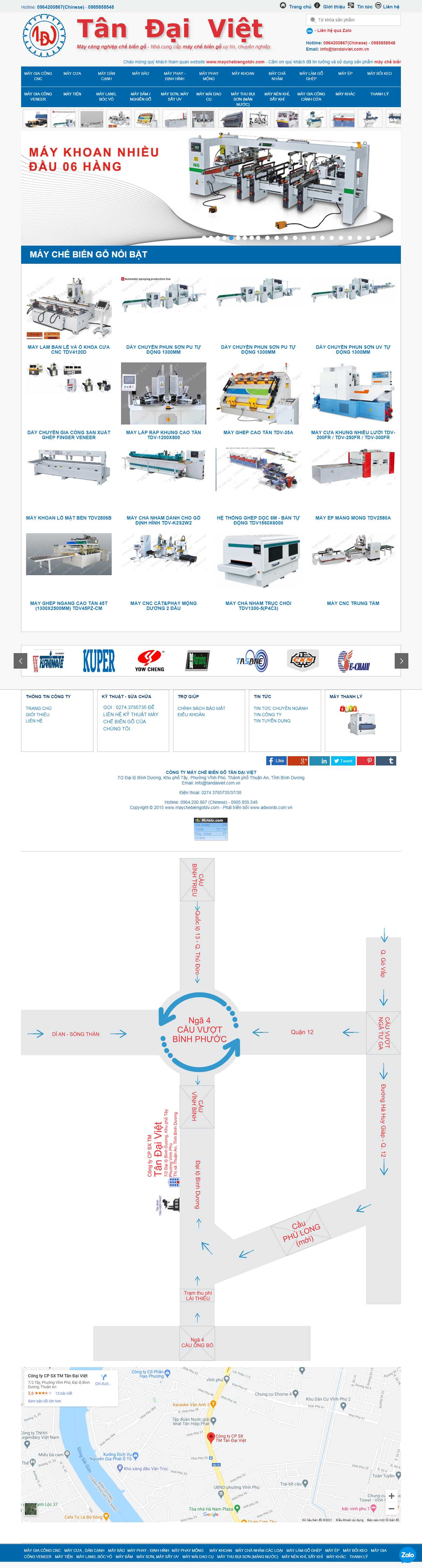 Thiết kế Web quận bình thạnh maychebiengotdv.com