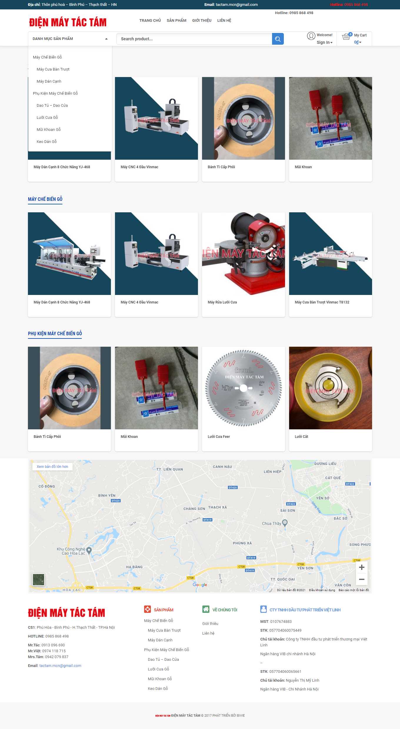 Thiết kế Web quận bình thạnh maychebiengotactam.com