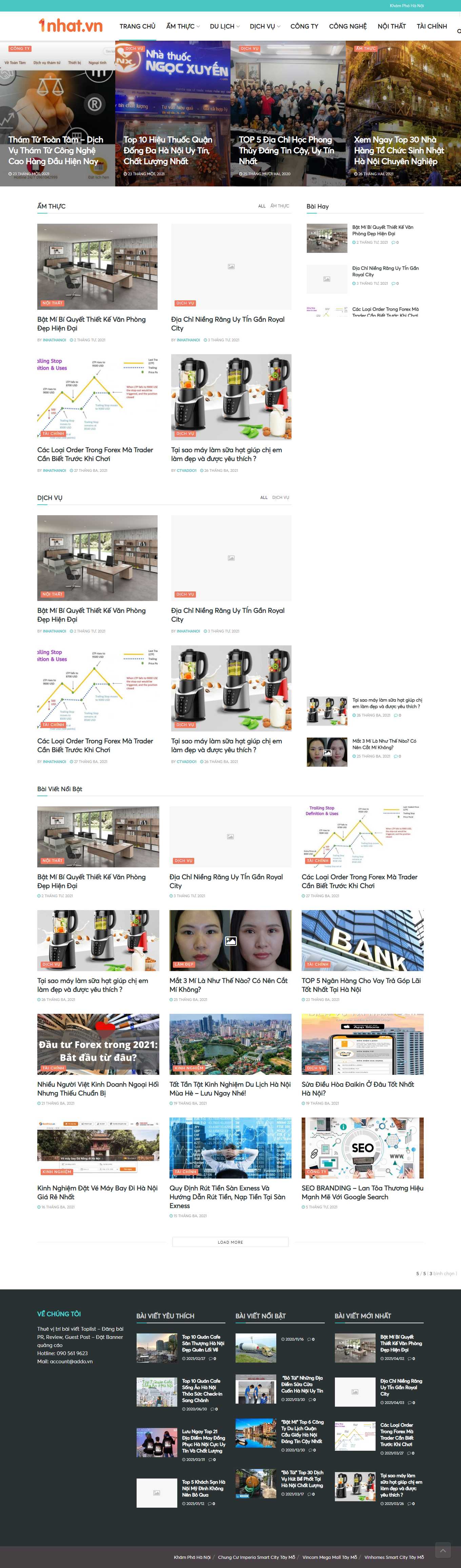 Thiết kế Web quận bình thạnh inhat.vn