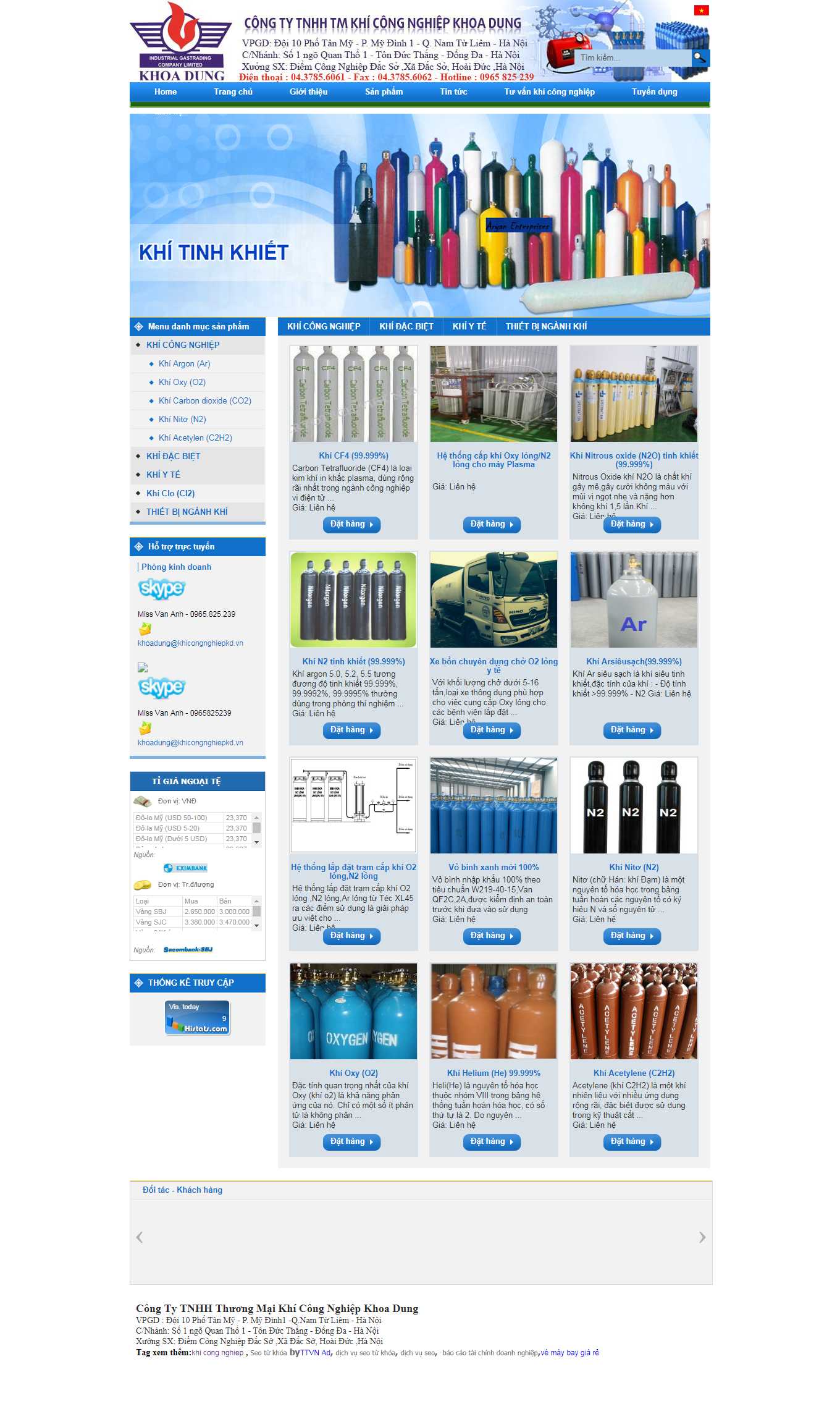 Thiết kế Web quận gò vấp khicongnghiepkd.vn