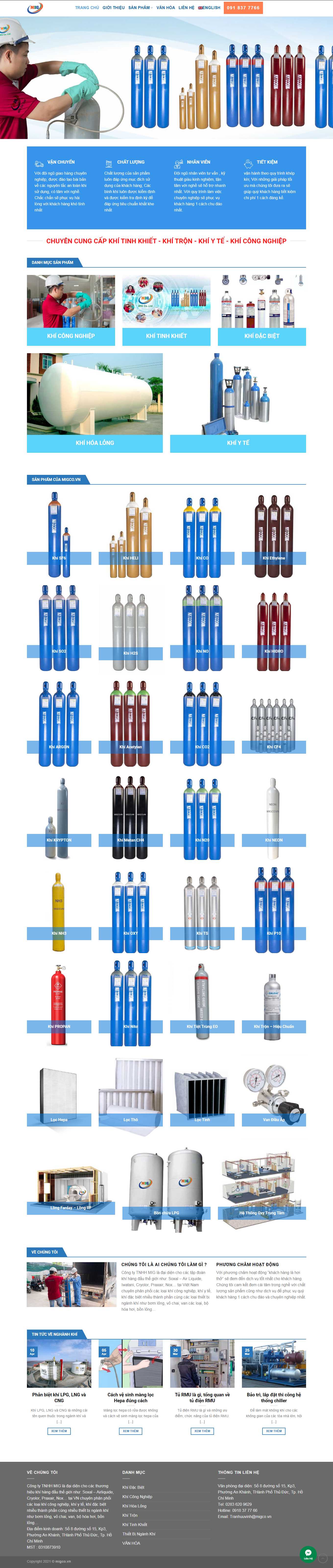 Thiết kế Web quận gò vấp migco.vn