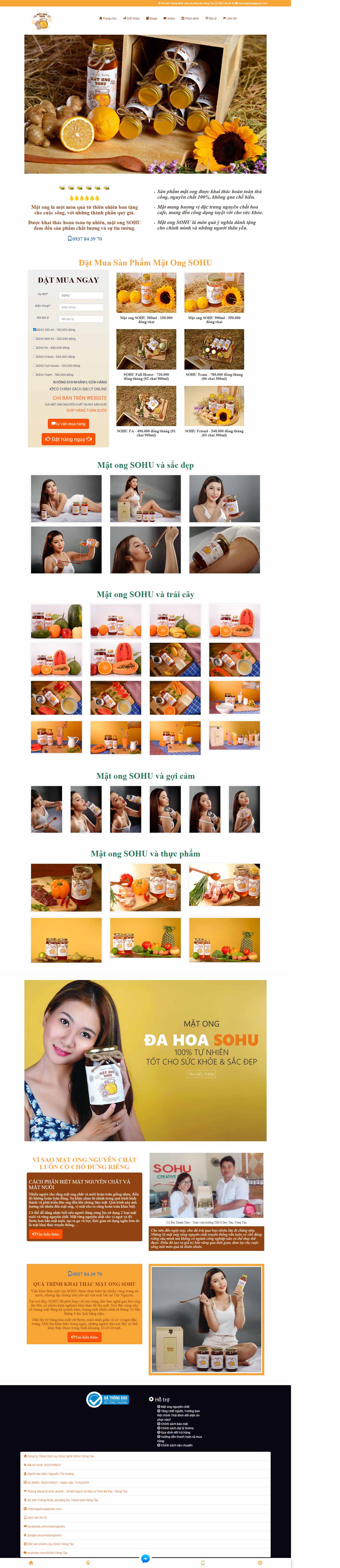 Thiết kế Web quận phú nhuận matongsohu.com