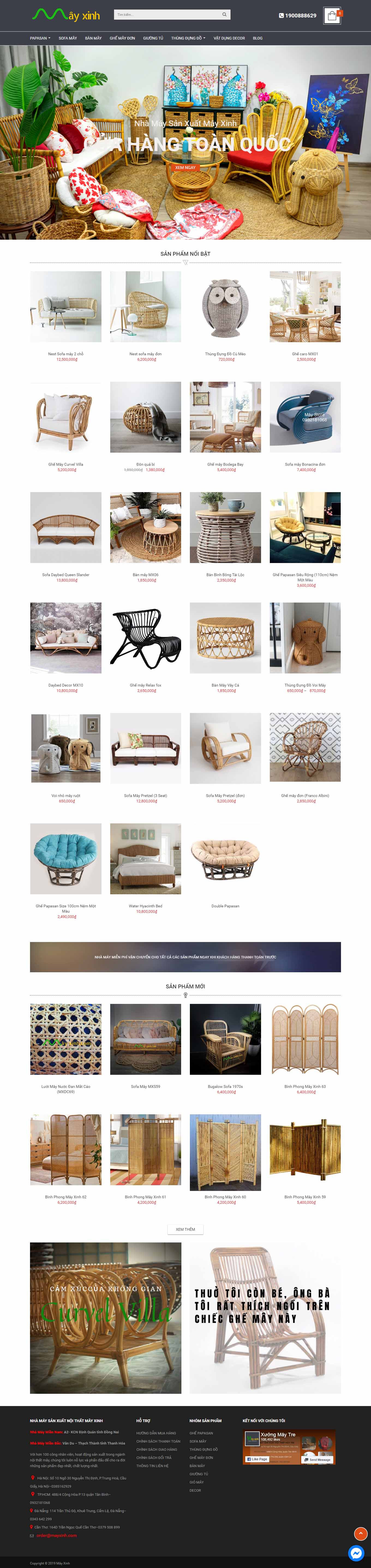 Thiết kế Web quận phú nhuận mayxinh.com