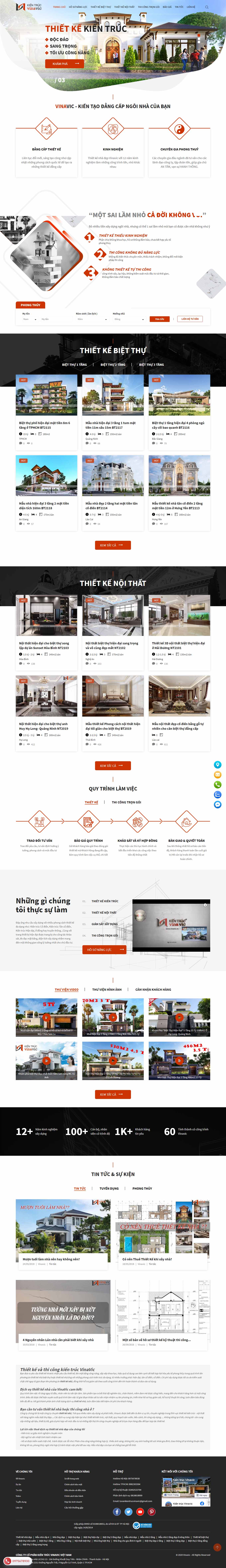 Thiết kế Web quận phú nhuận vinavic.vn
