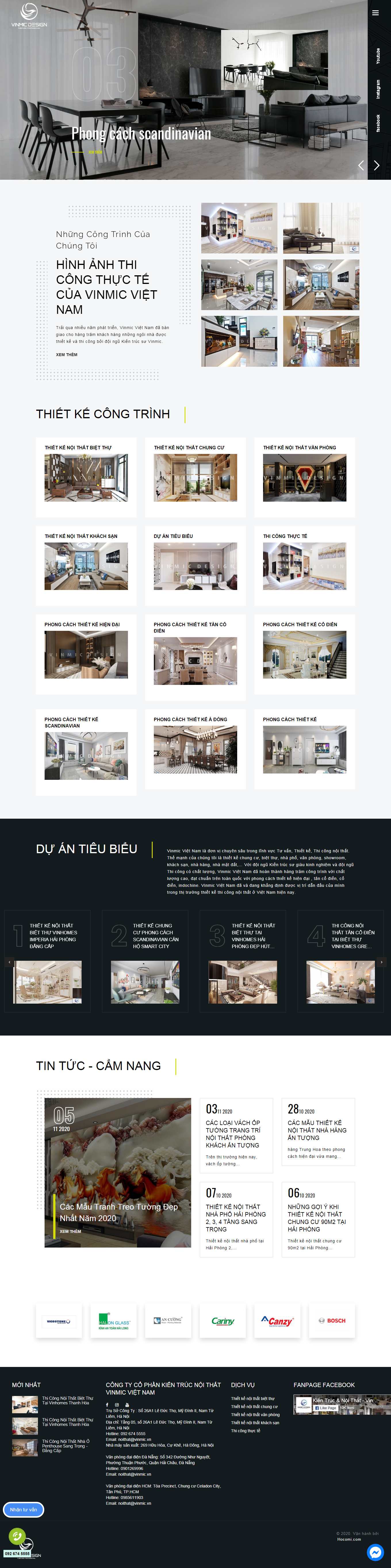 Thiết kế Web quận tân bình vinmic.vn