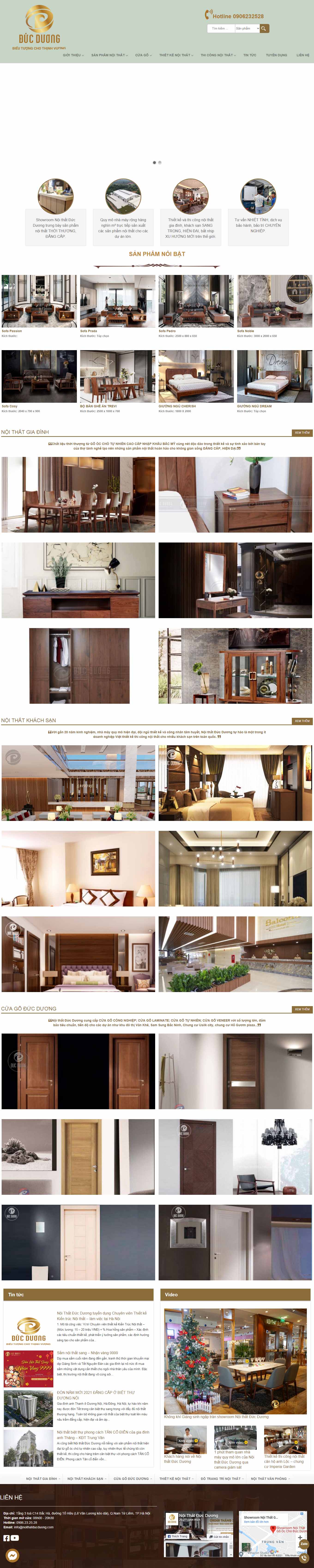 Thiết kế Web quận tân bình noithatducduong.com