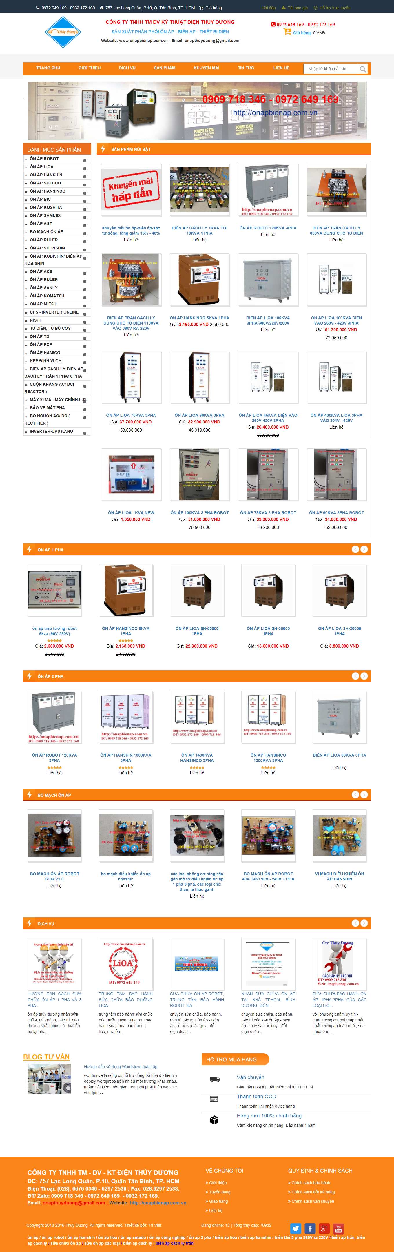 Thiết kế Web quận tân bình onapbienap.com.vn