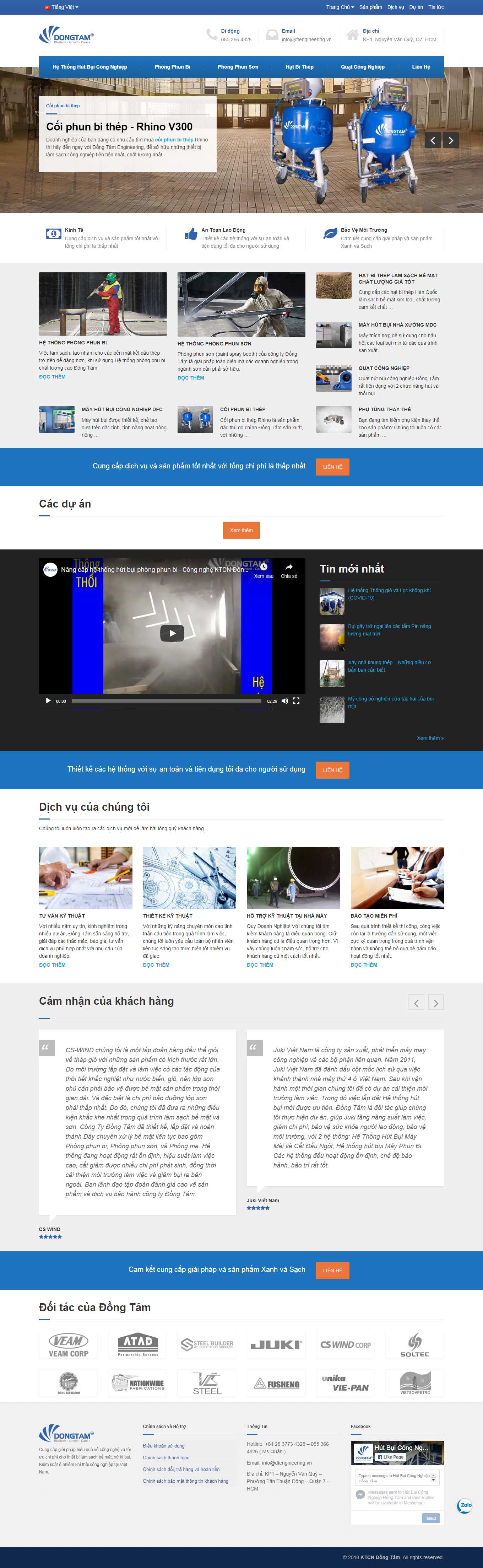 Thiết kế Web huyện cần giờ dtengineering.vn